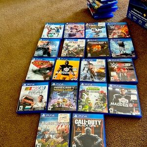 18 used ps4 games that were $20-60 and selling them for $10. And a ps4 for $250.